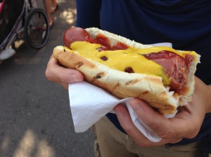 Hot dog di Alce CANADA